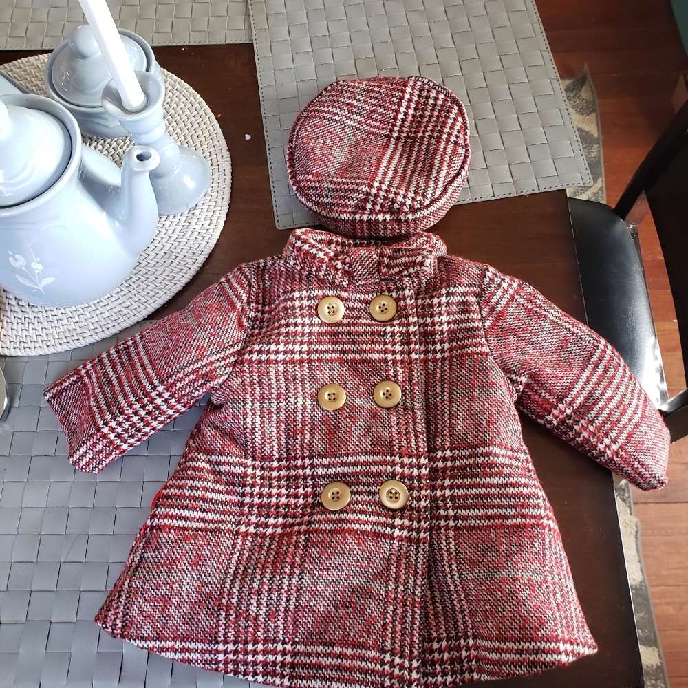 Penelope Mack infant peqcoat